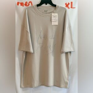 Men's Beige T-Shirt